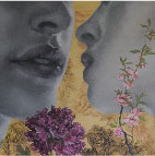 Chong Siew Ying, Idylle 6, 120 x 120cm, Oil on Canvas, 2010